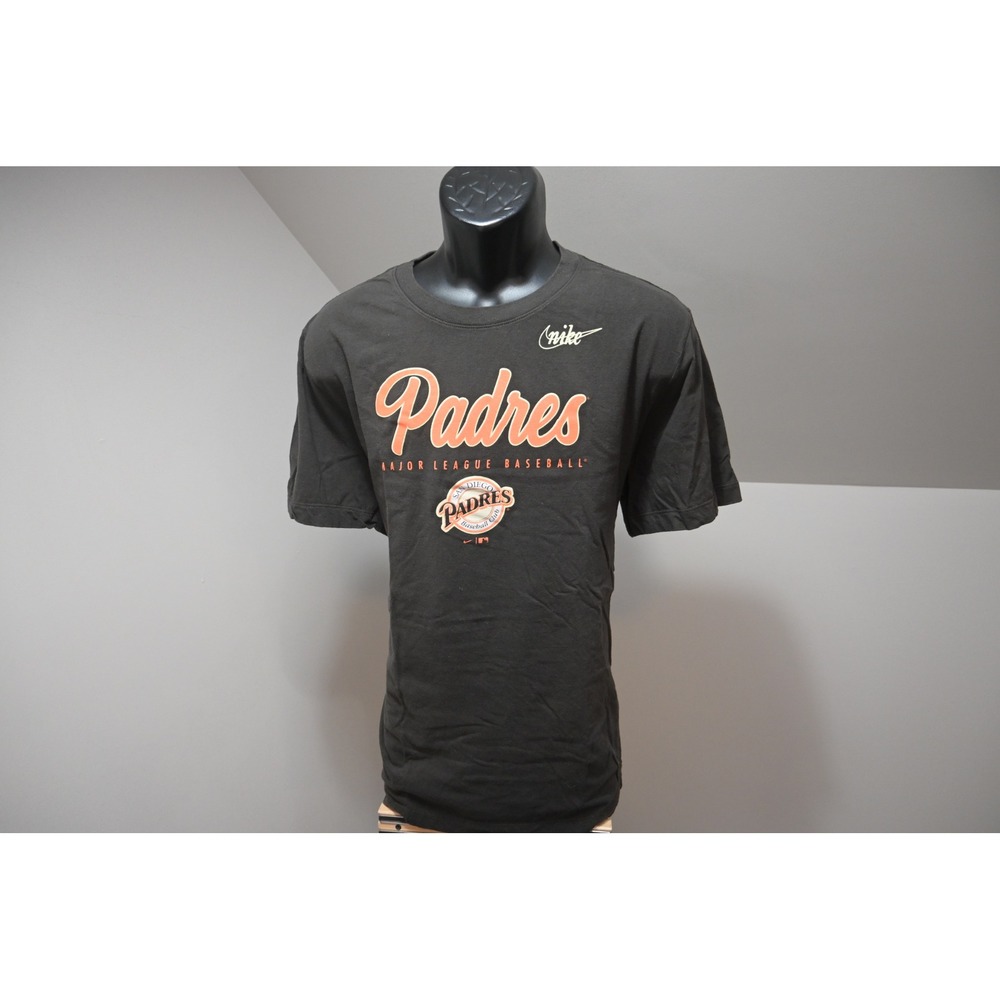 Nike T-Shirt Mens XL Brown San Diego Padres MLB Graphic Tee Excellent